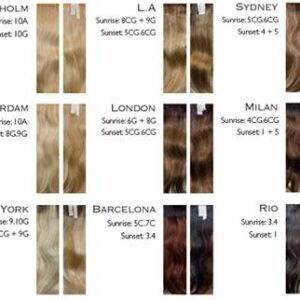 Balmain Hair Dress 40cm 100% Emberi Haj