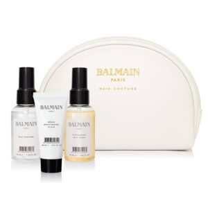 Balmain Cosmetic Bag White Styling Bag