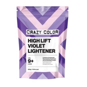 Crazy Color High Lift Violet Lightener 9+ Szőkítőpor 9+ 500g