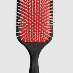 Denman Hajkefe D83 Black Red Pad Műanyag Sörterésszel