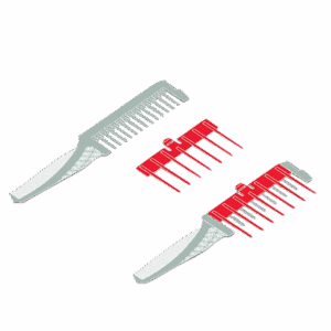 Denman Jack Dean Zoot Comb Fésű Szett