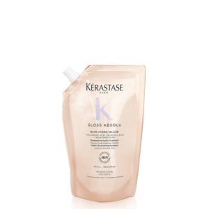 Kérastase Gloss Absolu BAIN HYDRA - GLAZE Utántöltő
Hidratáló és fényfokozó hatású sampon utántöltő hosszú, szöszösödésre hajlamos hajra 500ml