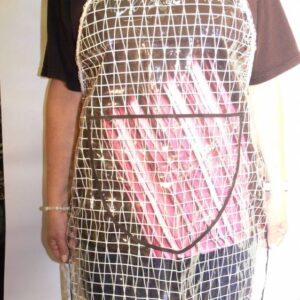 N festőkötény Átlátszó