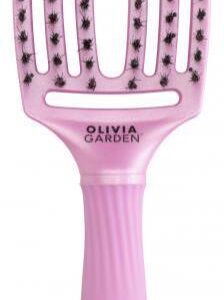 Olivia Garden Hajkefe Fingerbrush Combo M Celestial Pink