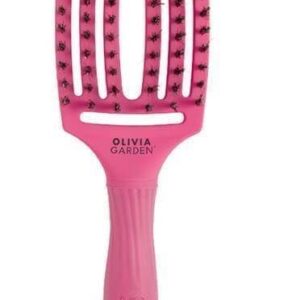 Olivia Garden Hajkefe Fingerbrush Combo M Hot Pink