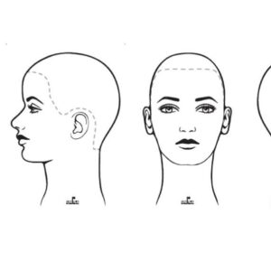 Pivot-Point Szemléltetőfej Mágneses Női