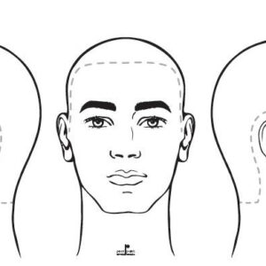 Pivot-Point Szemléltetőfej Mágneses Férfi