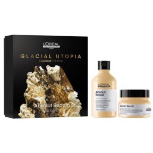 L’Oréal Professionnel Serie Expert Absolut Repair Duo Ajándékszett igénybevett hajra