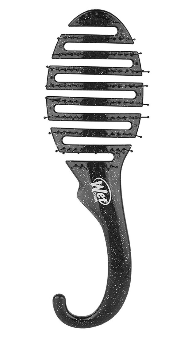 Wet Brush Hajkefe Shower Detangler Black Glitter