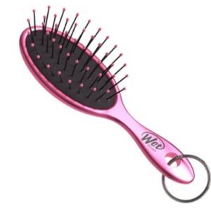 Wet Brush Hajkefe Kulcstartó Pink