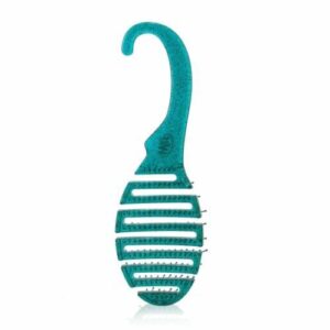Wet Brush Hajkefe Shower Detangler Teal Glitter
