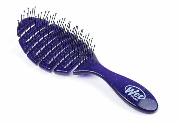Wet Brush Hajkefe Flex Dry Holiday Glitter Blue