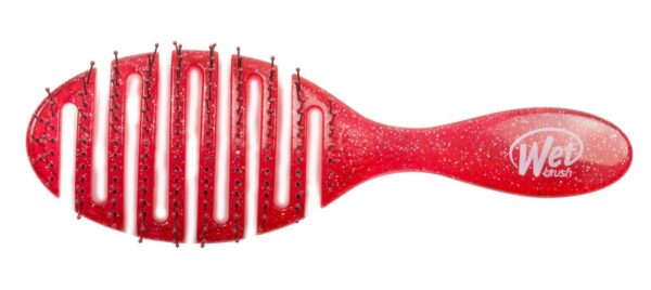Wet Brush Hajkefe Flex Dry Holiday Glitter Red