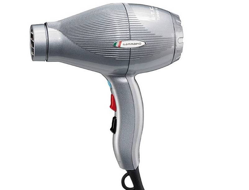 Gamma Piú Hajszárító E-T.C. Light Tormalionic U.S.A. Csatlakozóval